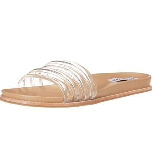 Steve Madden Clear Drips Slide Sandal